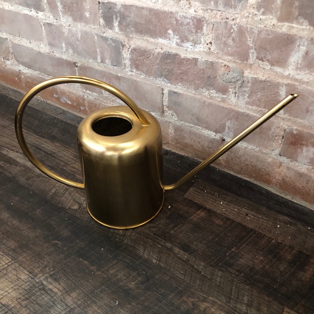 Gold Watering Can